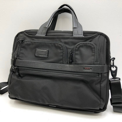 Tumi Business Bag Black 26141D2 Alpha Expandable Good Condirion