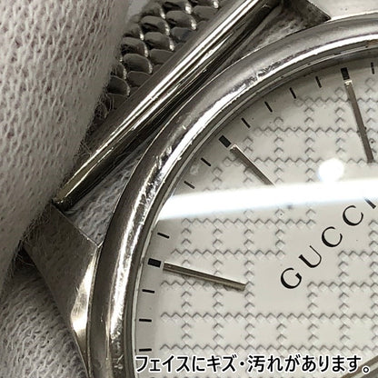 Gucci Watch Size - Color Silver 126.3 G Timeless Date Quartz F131