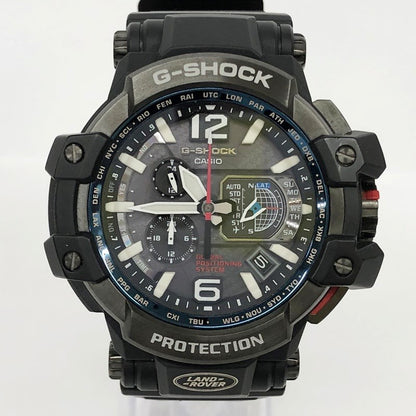 G-Shock Watch Gpw-1000 Land Rover Gravitymaster Analog Radio Solar Color Black F