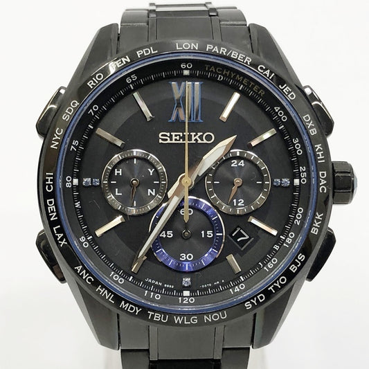 Seiko Watch Size - Color Black Radio Solar Saga227 8B92-0Ar0 Brightz Flight Expe