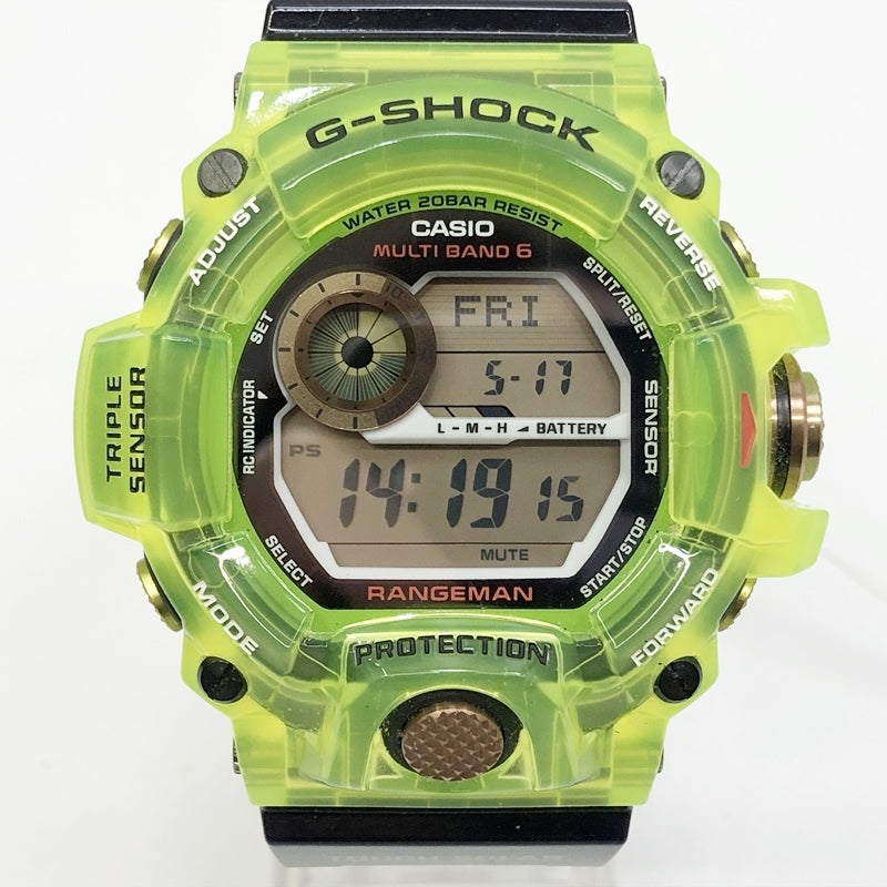 G-Shock Watch Size - Color Green Radio Solar Gw-9407Kj-3Jr Rangeman Earthwatch F