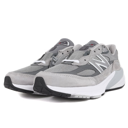 New Balance Men Size 8 M990 GL6 2022 Gray Suede Mesh Low Cut Sneakers Near Mint