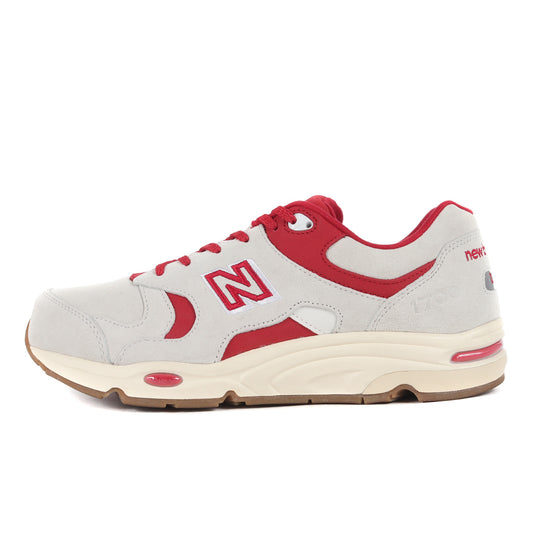 New Balance Men Size 10 5 Kith NYC 23AW M1700 KM White Red Suede Sneakers