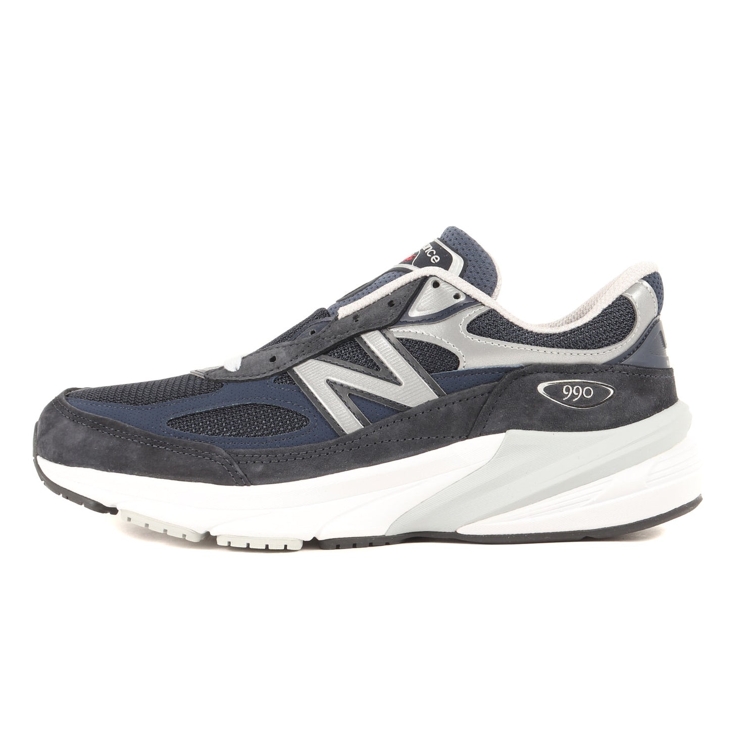 New Balance Men Size 9 5 M990 V6 Navy Low Cut Sneakers Near Mint