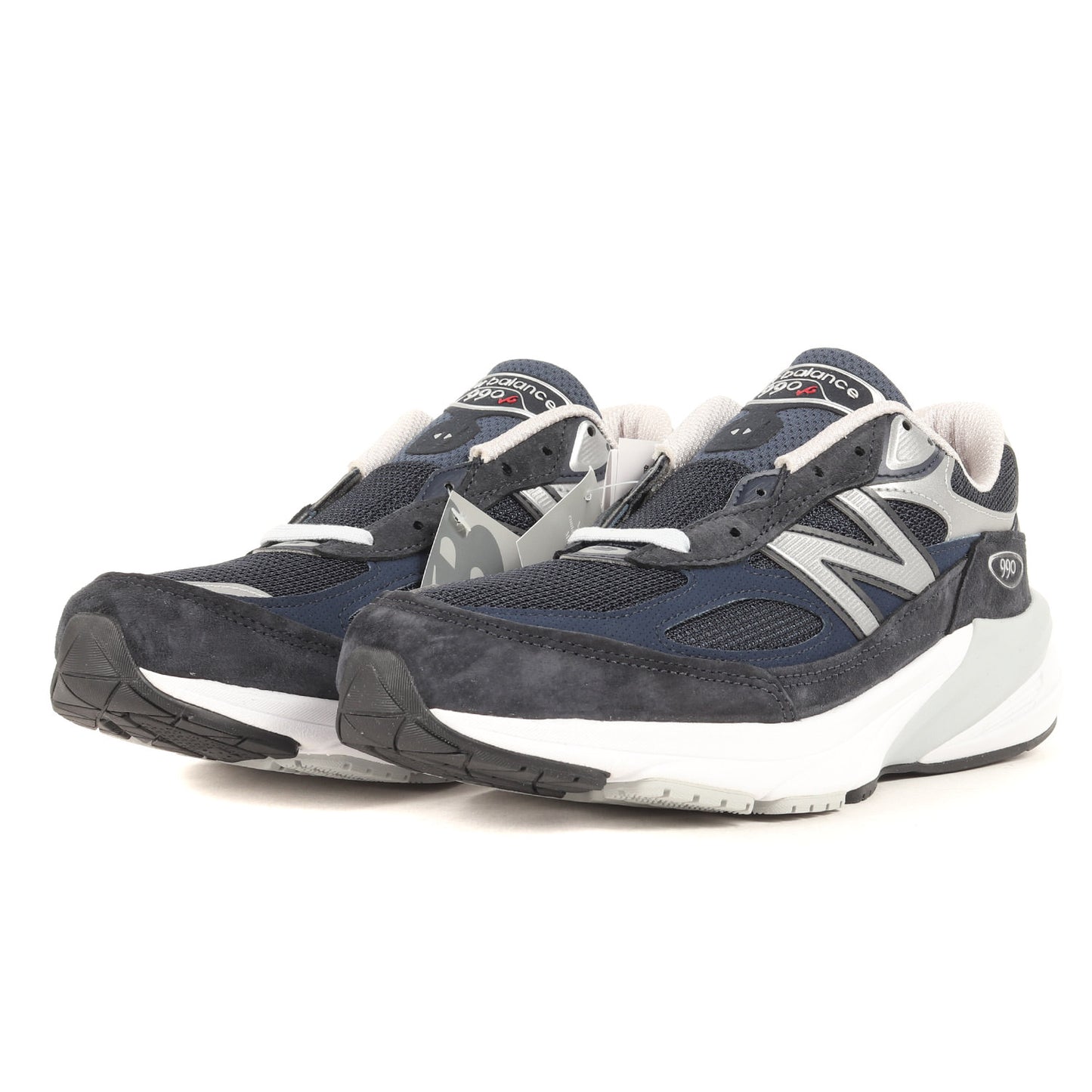 New Balance Men Size 9 5 M990 V6 Navy Low Cut Sneakers Near Mint