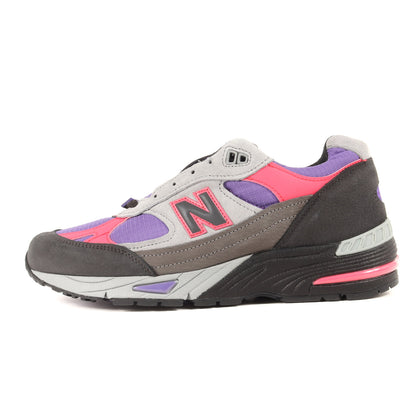 New Balance Men Size 7 5 Palace 23SS M991 PLE Gray Pink Purple Near Mint