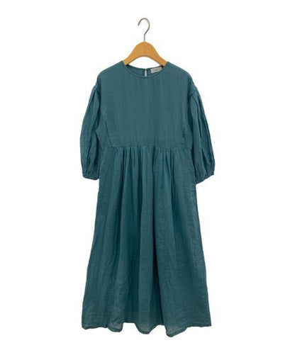 Iena Ramie Volume Sleeve Dress Size M Near Mint