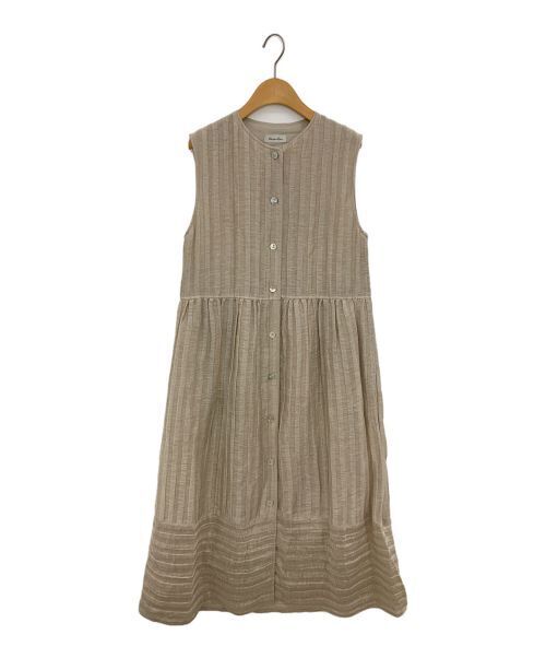 Jacquard No Sleeve Dress dress Onepiece