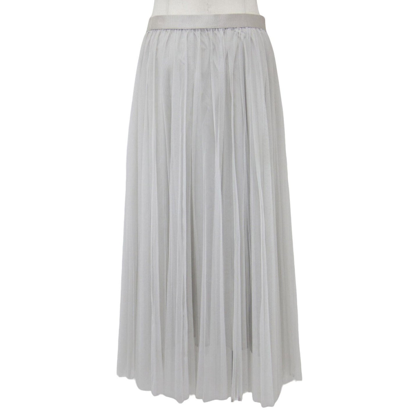 23 Ward Skirt Long Pleated 24 Spring/Summer Grayish Beige 44 XL Petticoat Includ