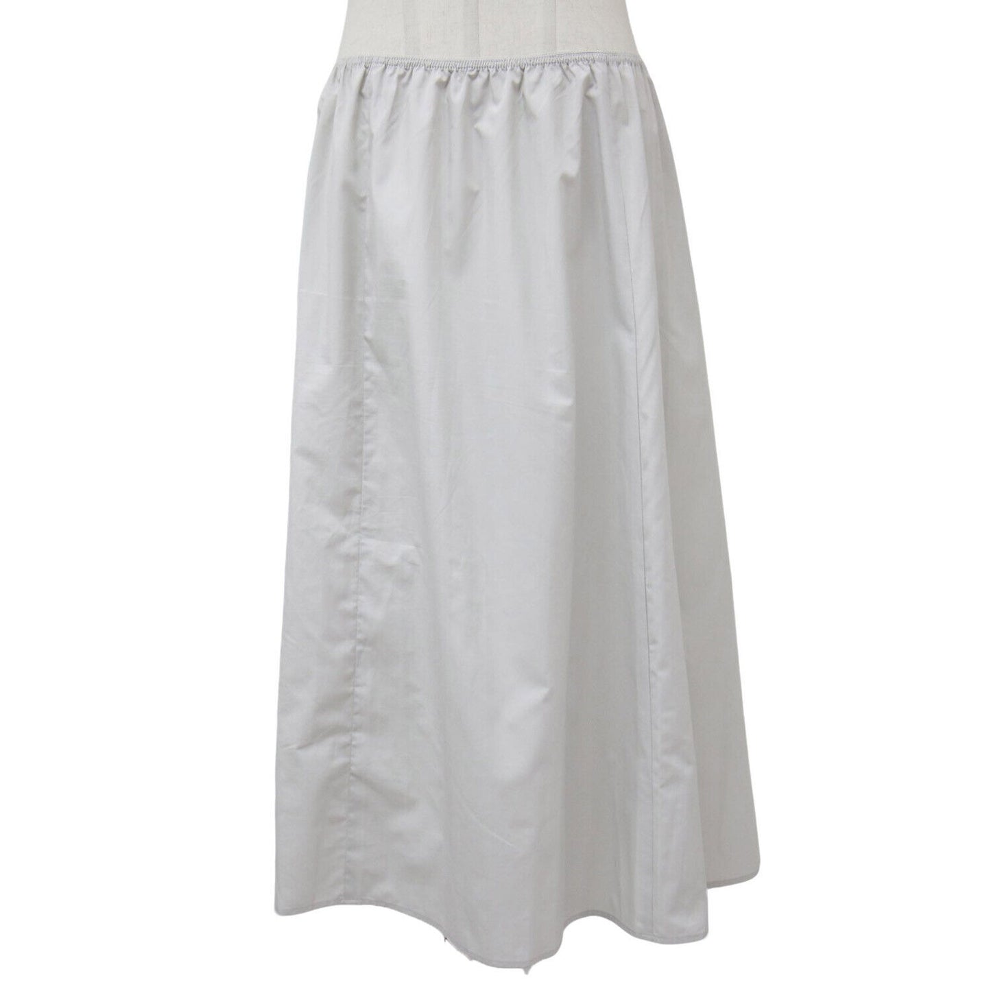 23 Ward Skirt Long Pleated 24 Spring/Summer Grayish Beige 44 XL Petticoat Includ