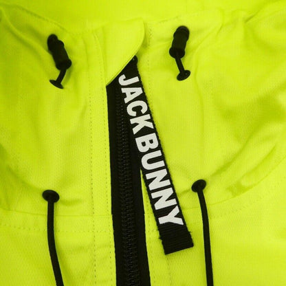 Jack Bunny Water Repellent Zip Up Blouson 263-1120110 Nylon Jacket Yellow Size 1