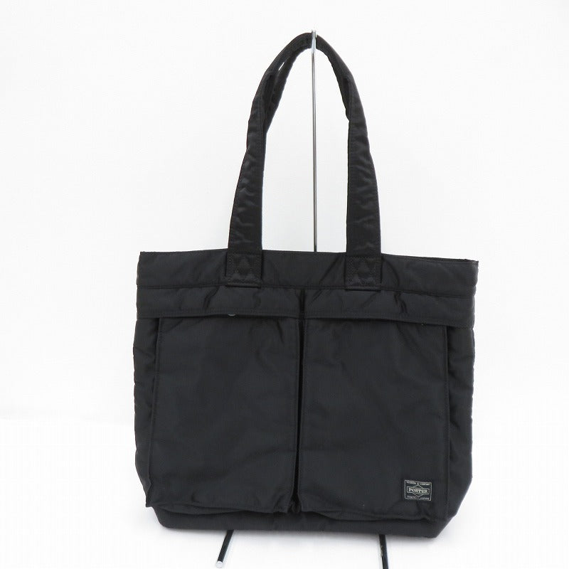 Porter Tanker Tote Bag 622 76994 Black Good Condition