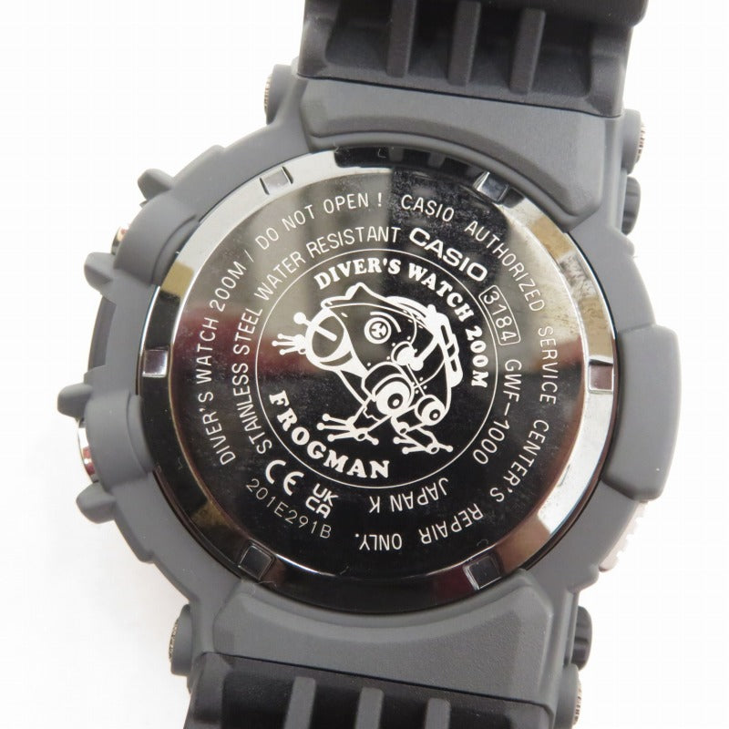 G-Shock Master Of G-Sea Frogman Digital Solar Watch Gwf-1000-1Jf Black Seto Ohas