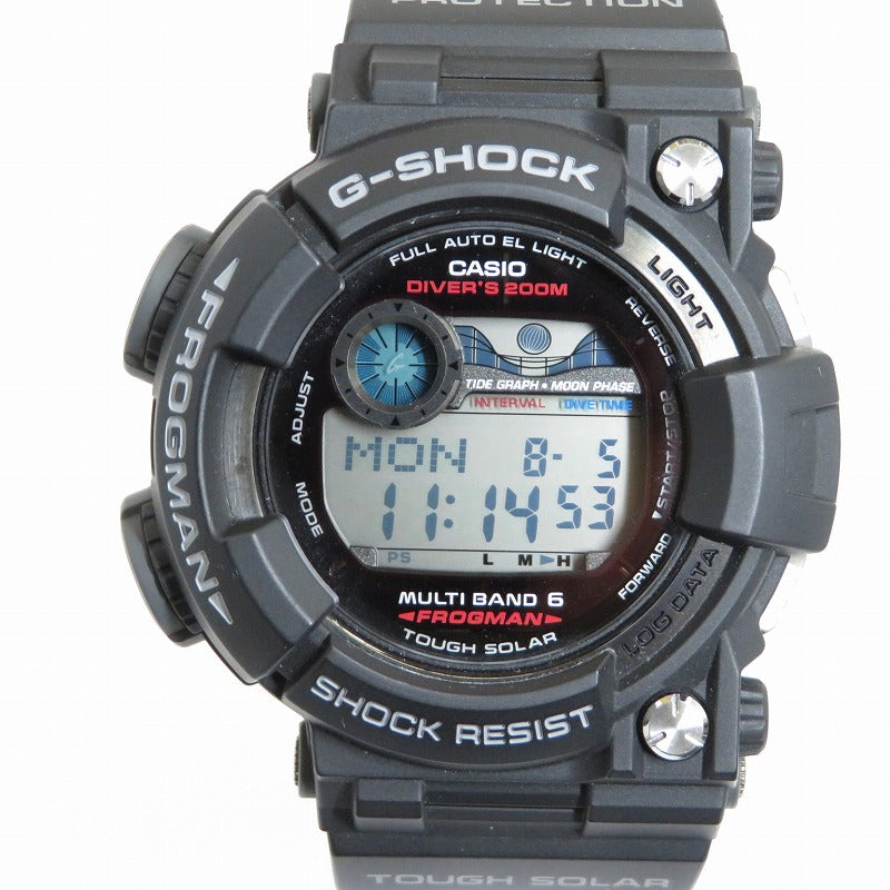 G-Shock Frogman Watch Gwf-1000-1Jf Black Seto Ohashi Store