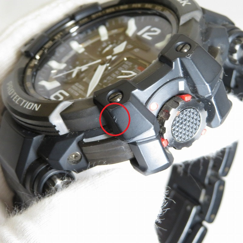 G-Shock Master Of G - Air Watch Gpw-1000 Black Seto Ohashi Store