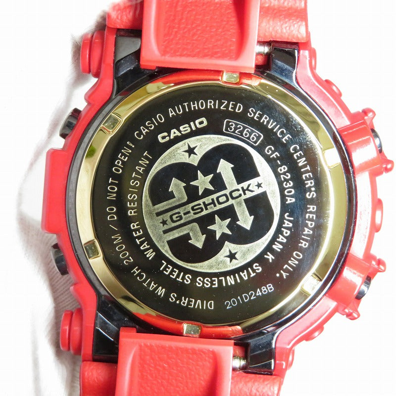 G-Shock 30Th/Frogman/Rising Red Watch Gf-8230A-4Jr Digital Solar Seto Ohashi Sto