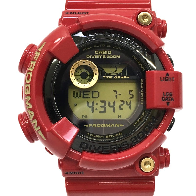 G-Shock Frogman Rising Red Watch Gf-8230A Kakogawa Store