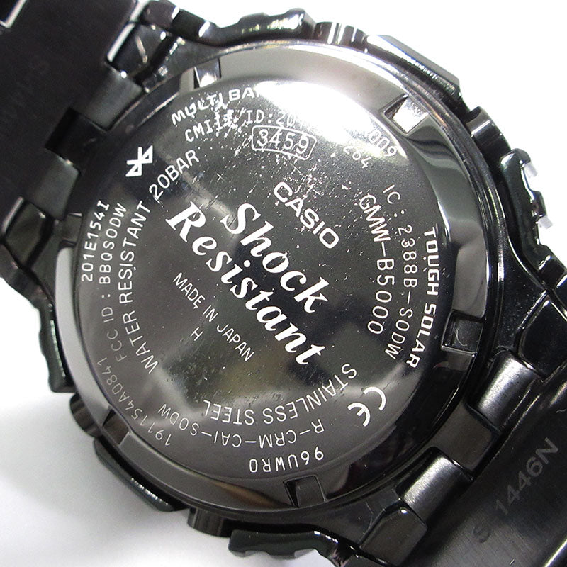 G-Shock Gmw-B5000Gd-1Jf Full Metal 5000 Series Digital Display Solar Radio Watch