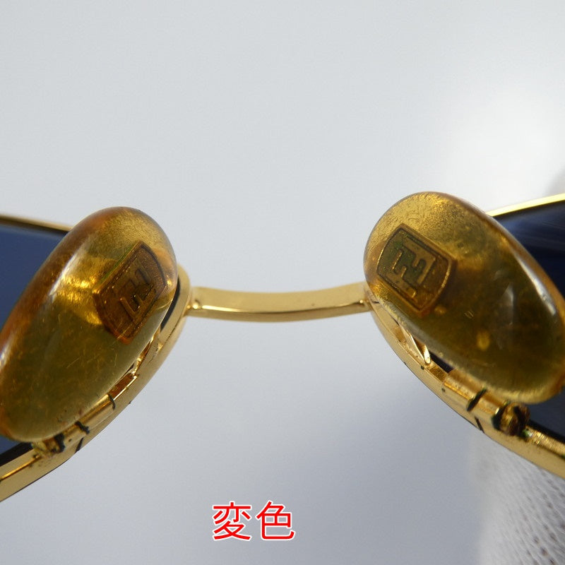 Fendi Sunglasses FS293 Unisex Logo Gold Fittings Good Condition