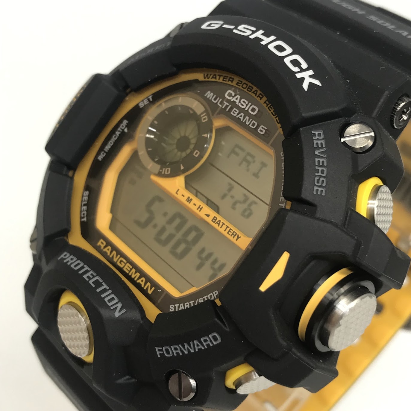 G-Shock Master Of G-Land Rangeman/Digital Solar Watch Gw-9400Yj-1Jf Black Kurayo