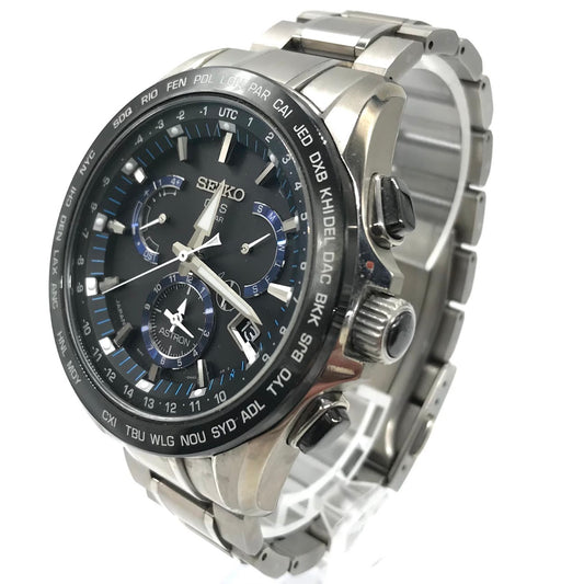 Seiko Astron/Analog Radio Solar Watch 8X53-0As0-2 Silver Kurayoshi Store