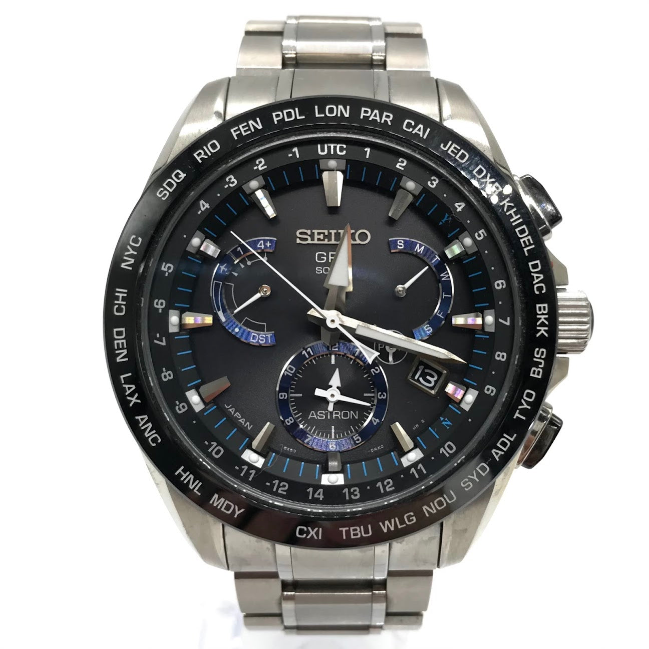 Seiko Astron/Analog Radio Solar Watch 8X53-0As0-2 Silver Kurayoshi Store