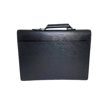 Louis Vuitton M54422 Serviette Conseil Briefcase Bag Business Epi Leather Black