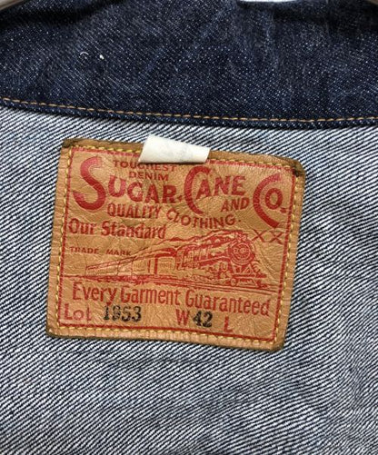 Sugar Cane 14 25oz Denim Jacket 1953 Model Indigo Men Size L