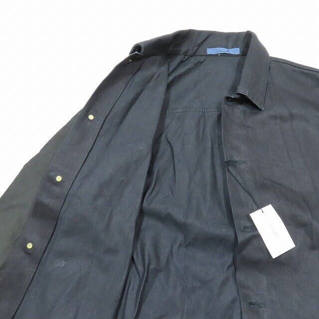 Semoh Coverall Denim Jacket Blouson Sleeve Switching Size 3 Black