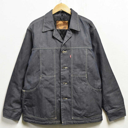 Big Size Made In Japan Nitrow Nitraid Denim Jacket Coverall Blue Men's XL