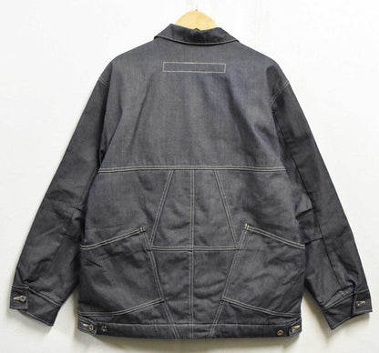 Big Size Made In Japan Nitrow Nitraid Denim Jacket Coverall Blue Men's XL