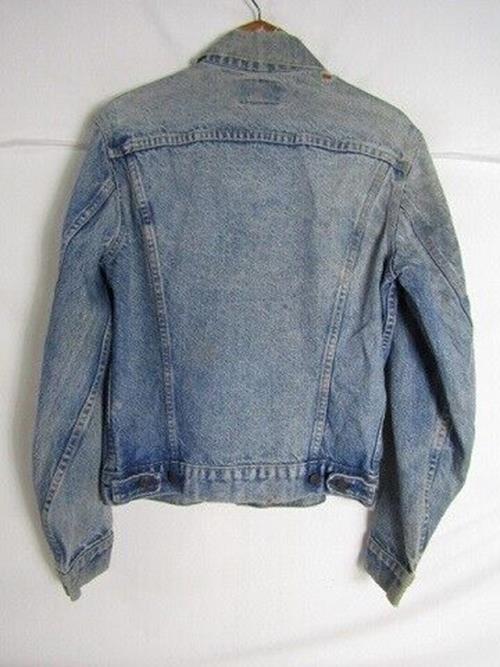 70 Made Levi's 71205 E Denim Jacket Size 40L Men's Medium