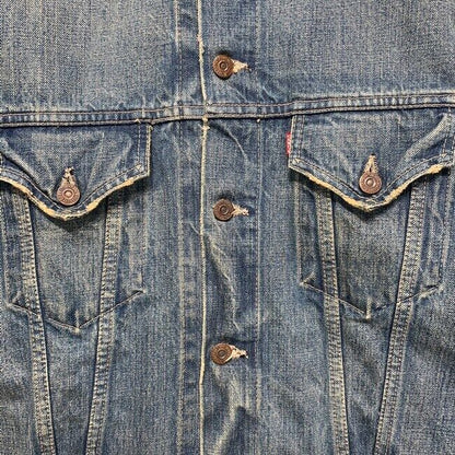 SUGAR CANE Denim jacket 3rd type outerwear front pocket trucker jacket size40