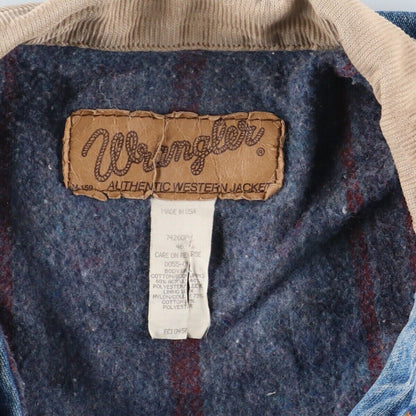 90'S Wrangler Denim Jacket G Jean Made In Usa Men's XL Vintage /Eaa388249 23111