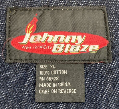 Johnny Blaze Denim Jacket Size XL Men's Outerwear 03R10167 Iruma Store