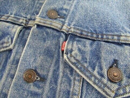 80 Made In Usa Levi's 70506 Denim Jacket 4 Pockets 38 M Size Men's Large