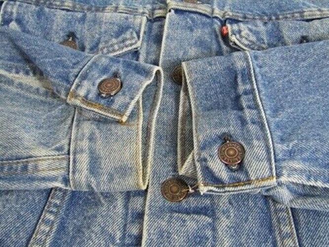 80 Made In Usa Levi's 70506 Denim Jacket 4 Pockets 38 M Size Men's Large