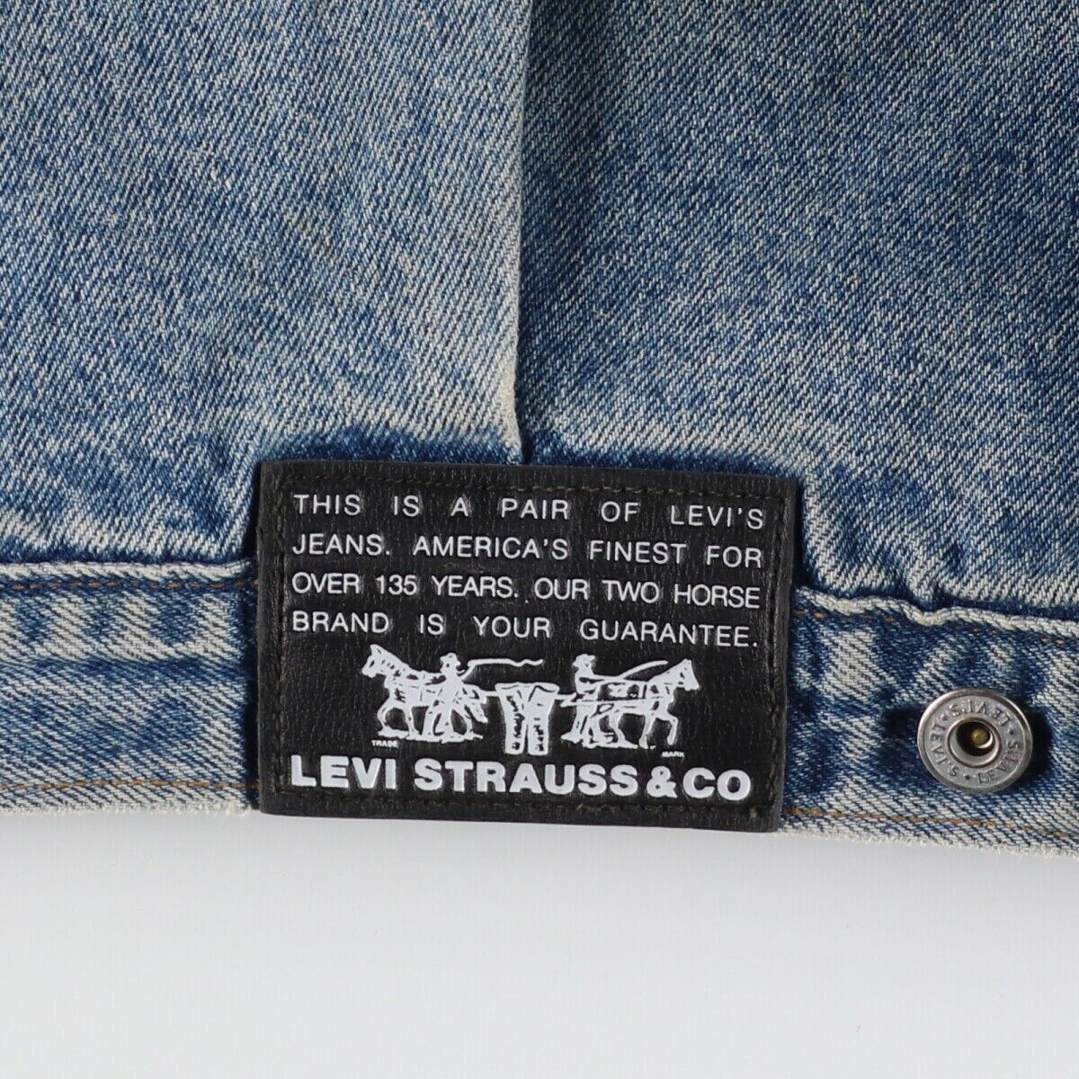 90'S Levi's 70612 Euro Model Denim Jacket Men's L Vintage /Eaa409821