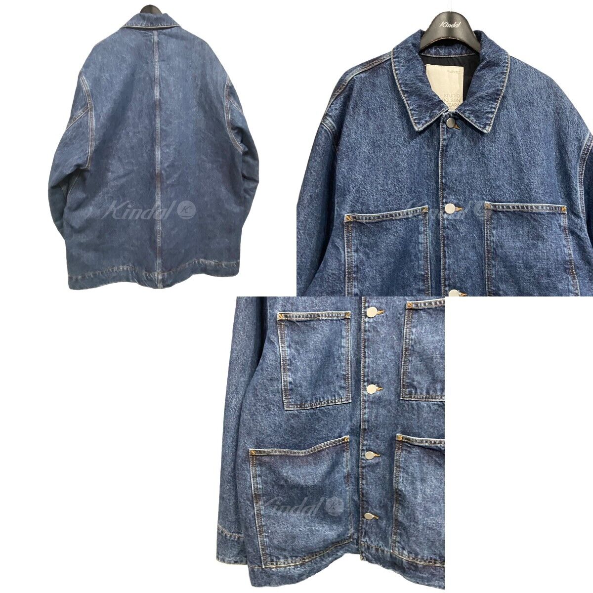 Studio Nicholson Zara Denim Jacket Indigo Size L 160324