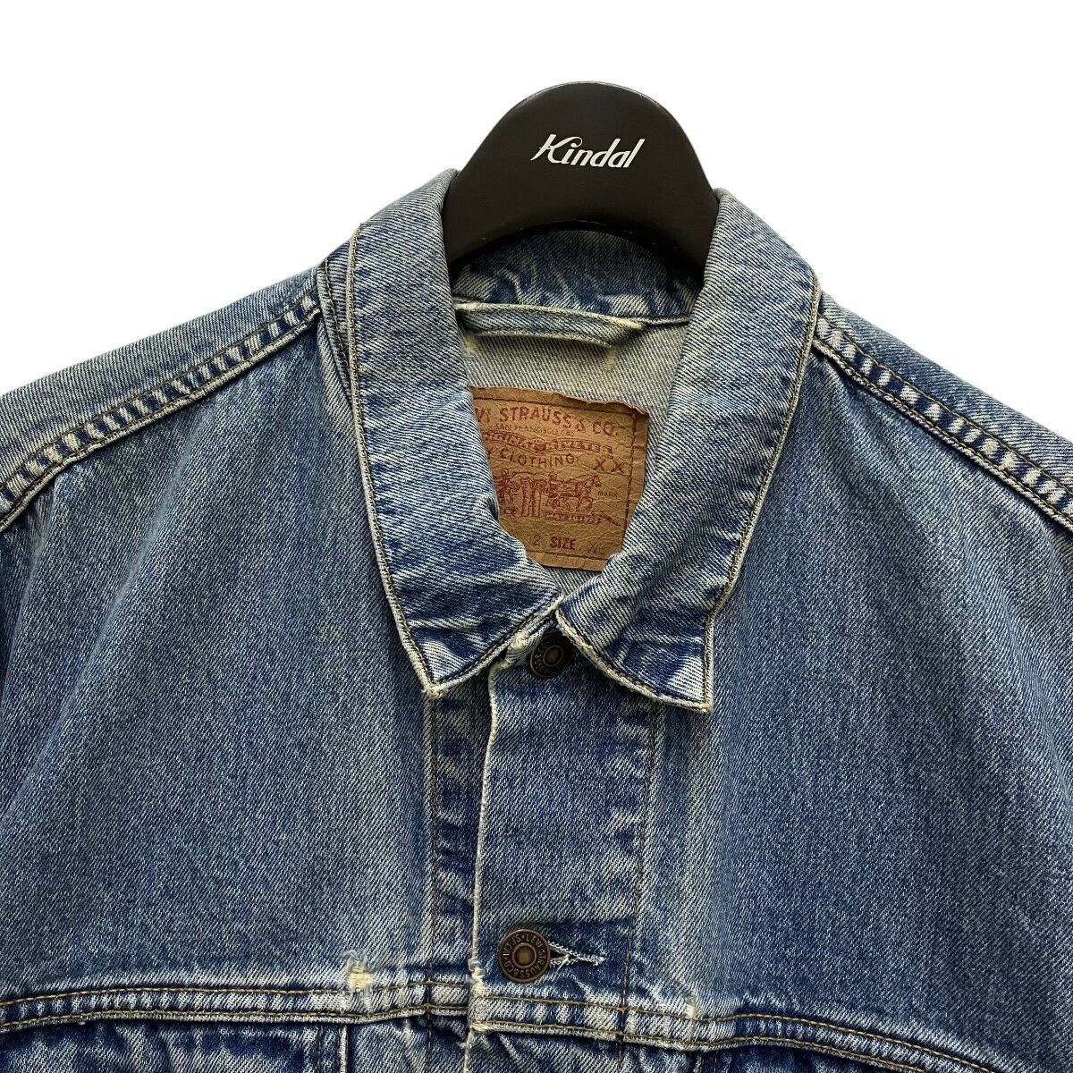 Levis Denim Jacket 70503 Indigo Size XL 080524 Levi's