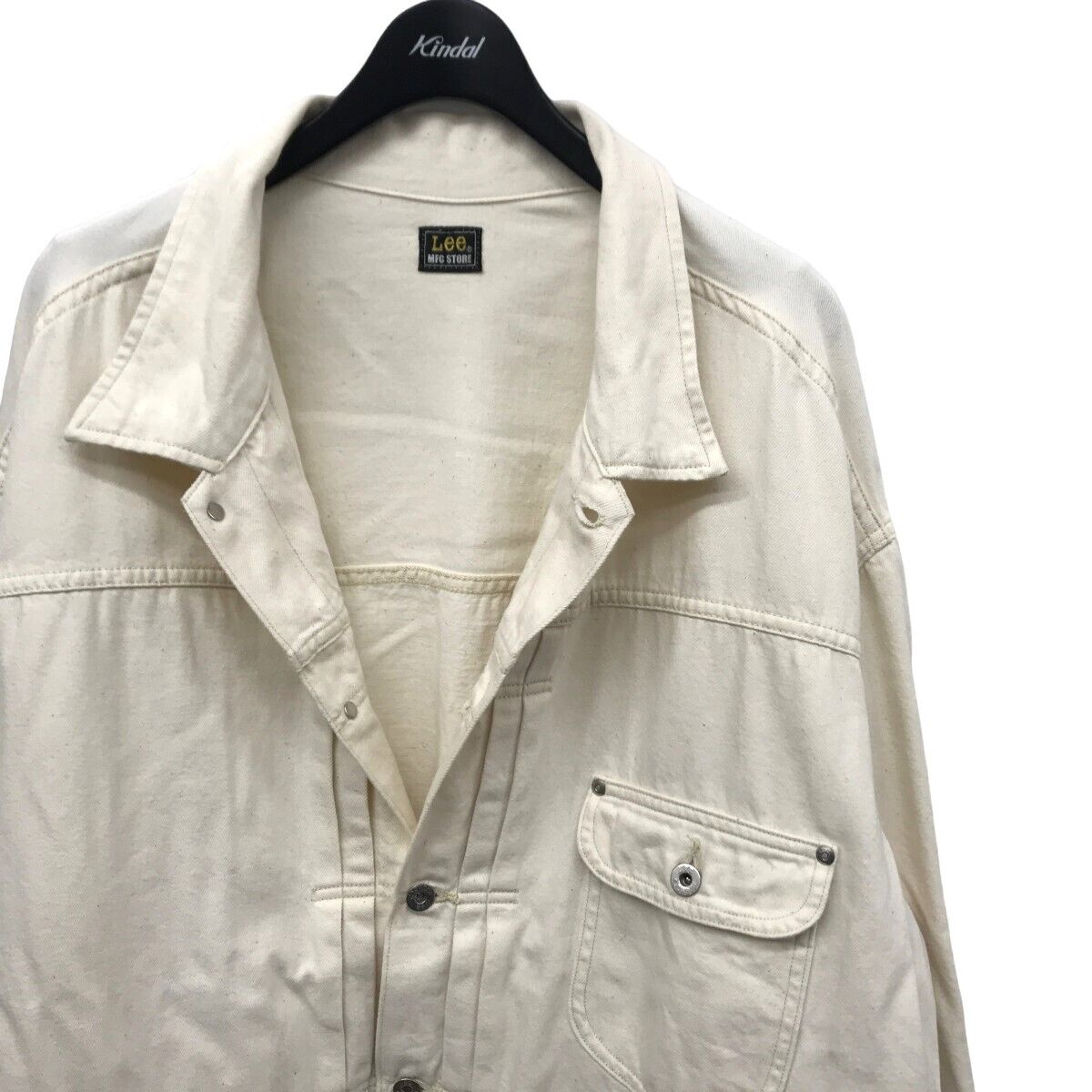 Lee Mfc Store Dobon Denim Jacket Lb0440 White Size XL 200624