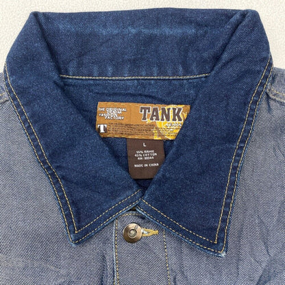 Tank Jeans Denim Jacket Switch Size L Indigo Mello