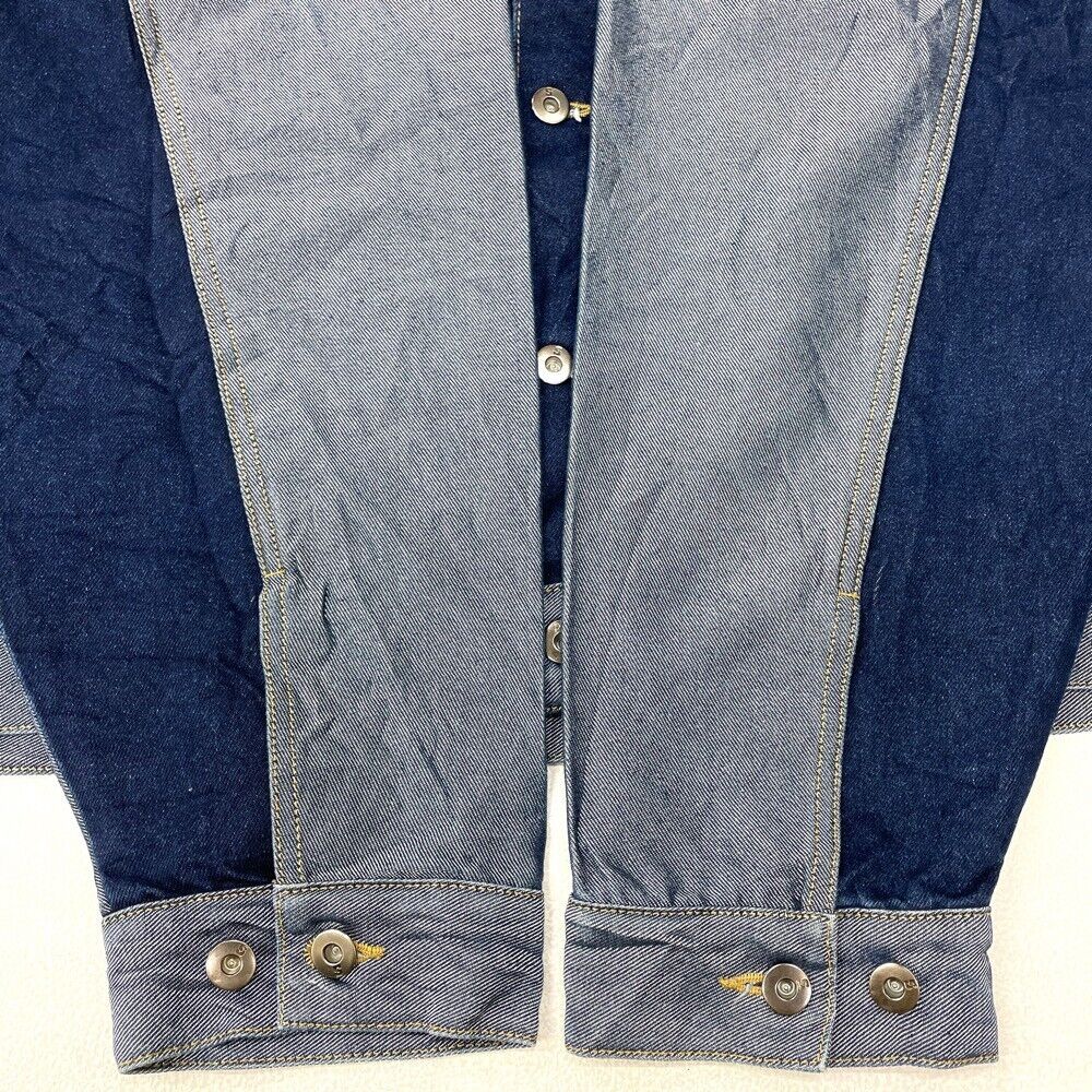 Tank Jeans Denim Jacket Switch Size L Indigo Mello