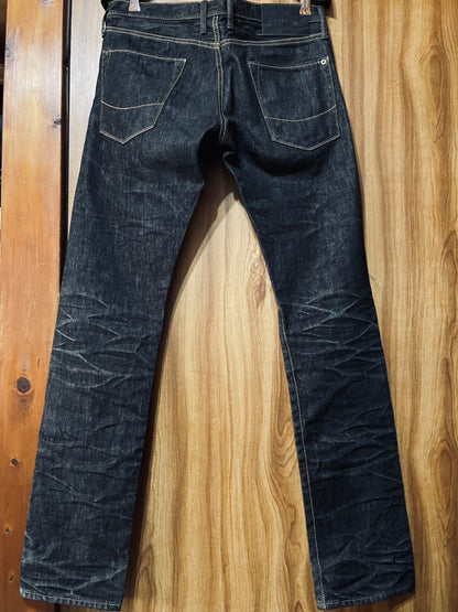 Bagarch Selvedge 32 Made In Japan Waist 44cm, Hem width 20cm, Inseam 93cm