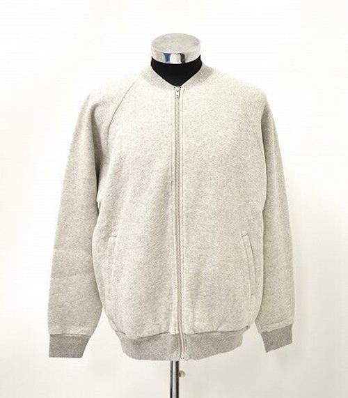 7X7 Seven By Sweat Blouson L Gray 7 L/S Long Sleeve