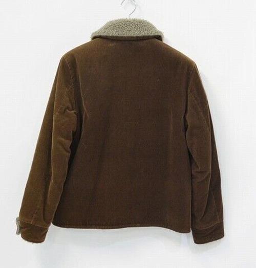 2-Tacs Corduroy Boa Jacket Brown S 2Tacs Blouson