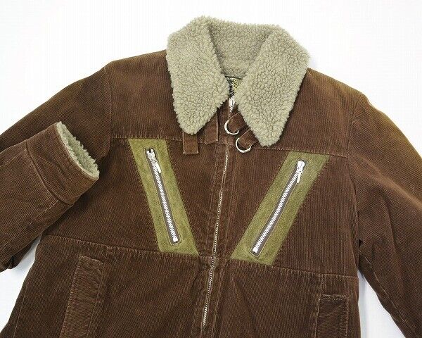 2-Tacs Corduroy Boa Jacket Brown S 2Tacs Blouson