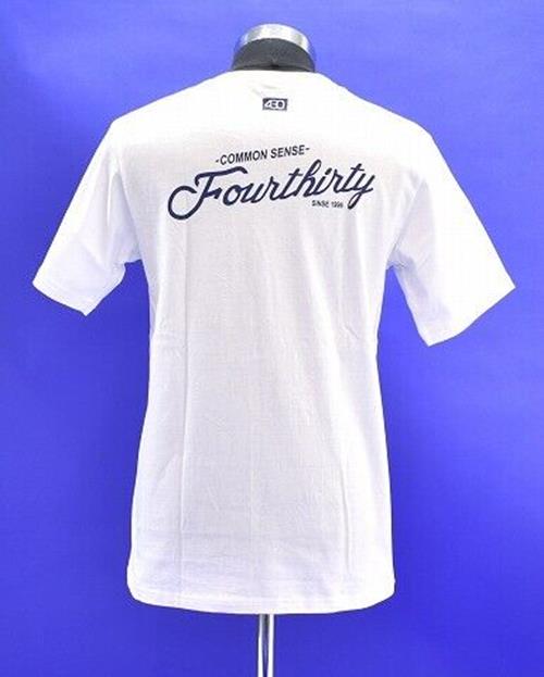 430 Fourthirty Ace Logo S/S V-Neck Tee Short Sleeve V Neck T-Shirt