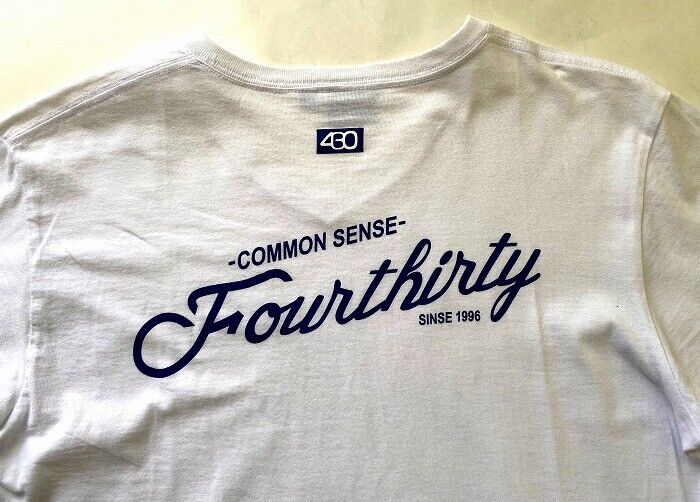 430 Fourthirty Ace Logo S/S V-Neck Tee Short Sleeve V Neck T-Shirt