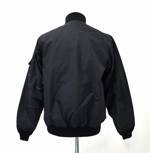 Wtaps Wfs / Jacket. Nyco. Weather Military Bomber Jacket 01 Black